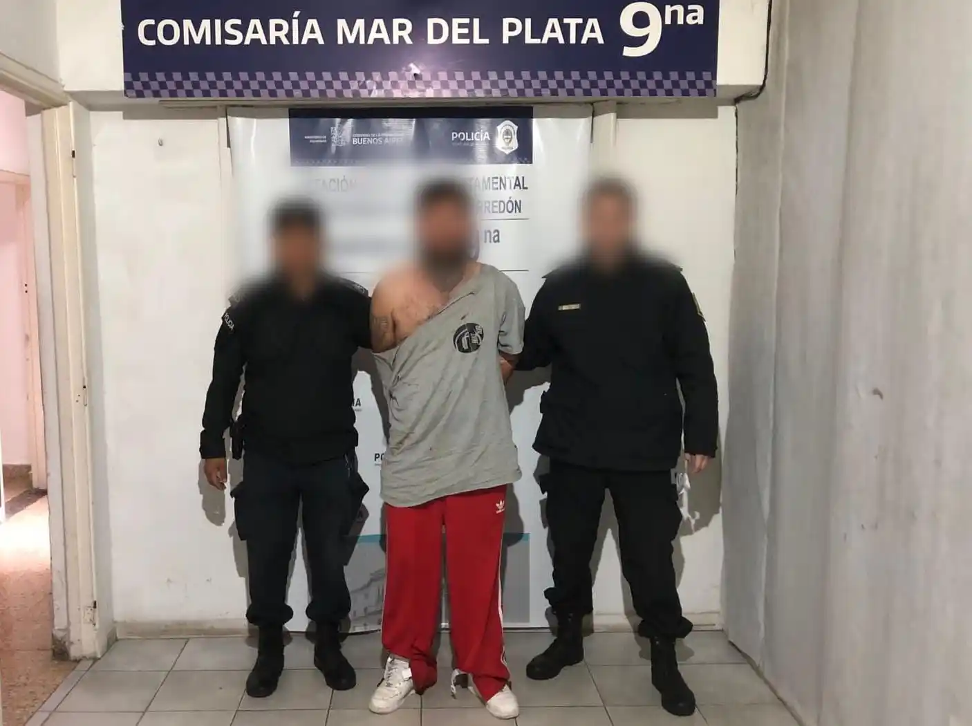 El atacante cuenta con cuatro procesos penales previos.