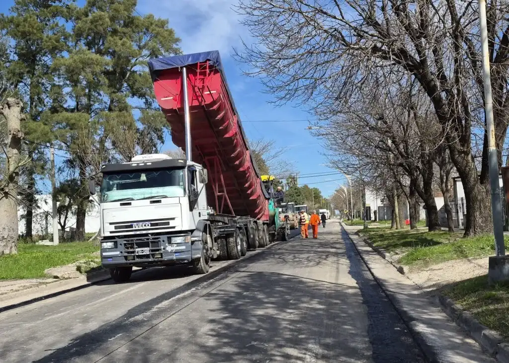 Crespo finalizó la repavimentación del Acceso Illia
