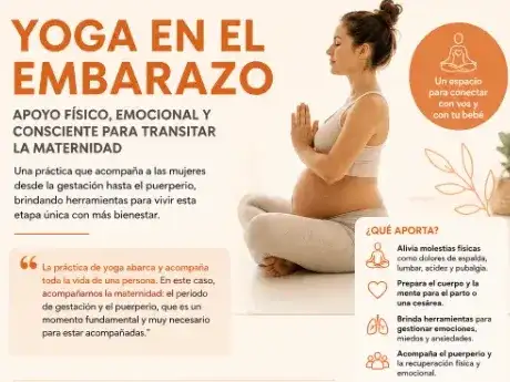 La práctica se adapta a cada etapa del embarazo y a las necesidades particulares de cada mujer.