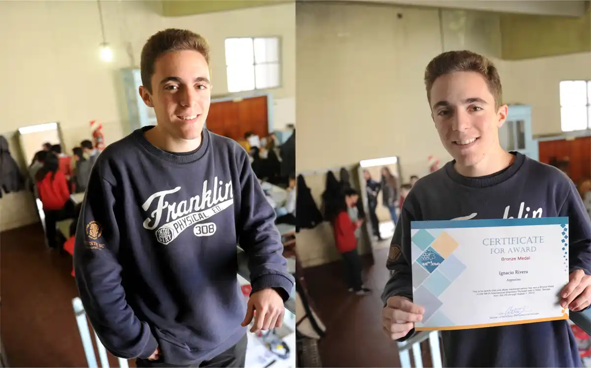 Gemelos platenses entre los alumnos que más saben de química en el mundo