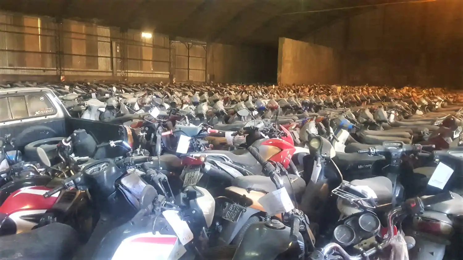 Evalúan pasar motos y autos al patrimonio municipal antes de la destrucción de lo secuestrado