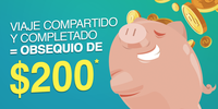 Durante Febrero, ViamoTutti te regala $200 en cada viaje 