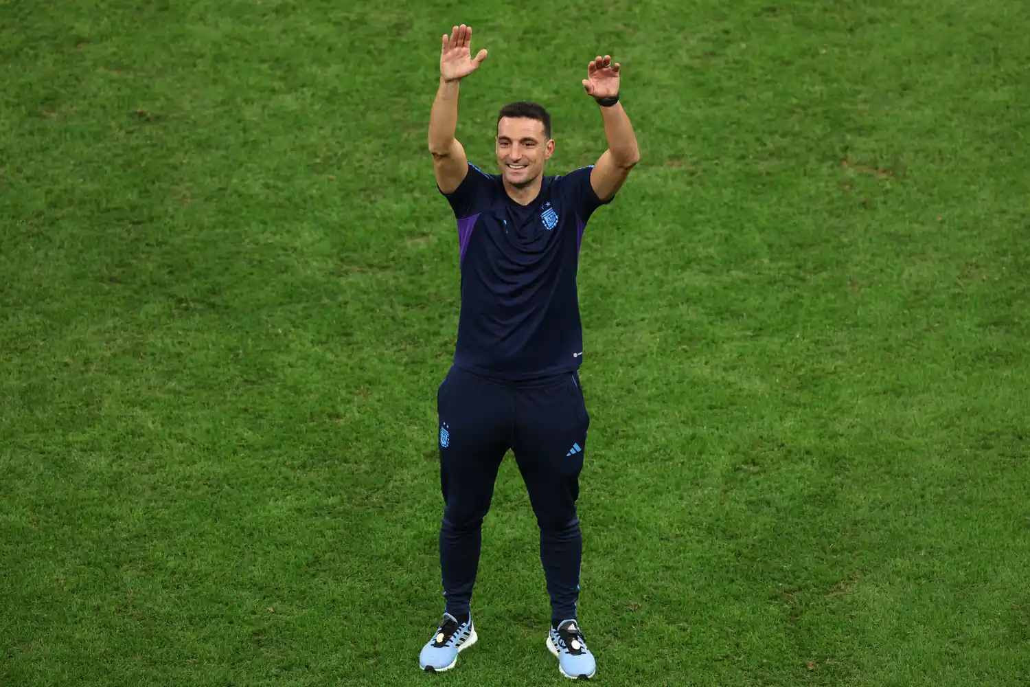 La emoción de Scaloni al hablar de su equipo a horas de la final