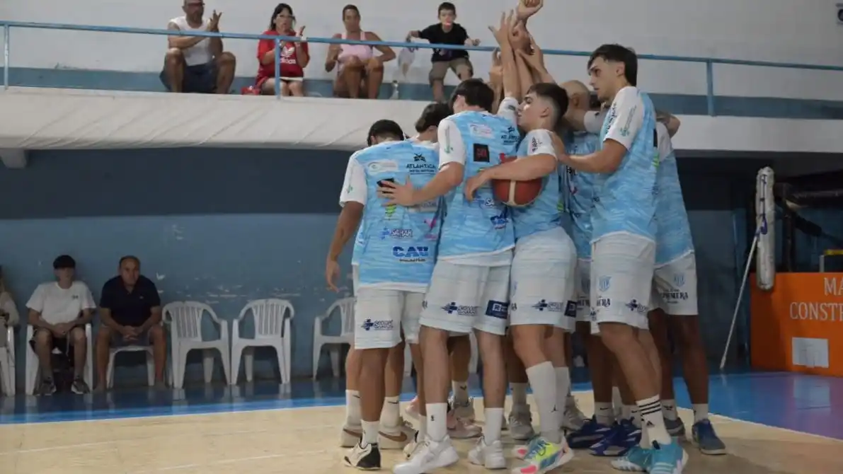 Ajustado triunfo de Unión en Pergamino. (Foto de prensa Pergamino Básquet).