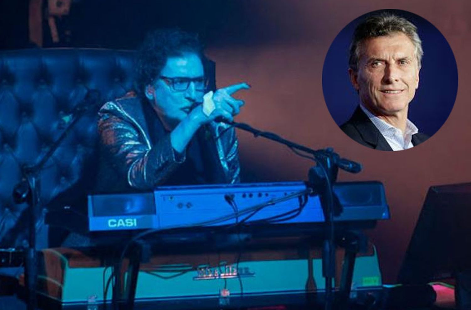 Video: Charly García insultó a Mauricio Macri en pleno show
