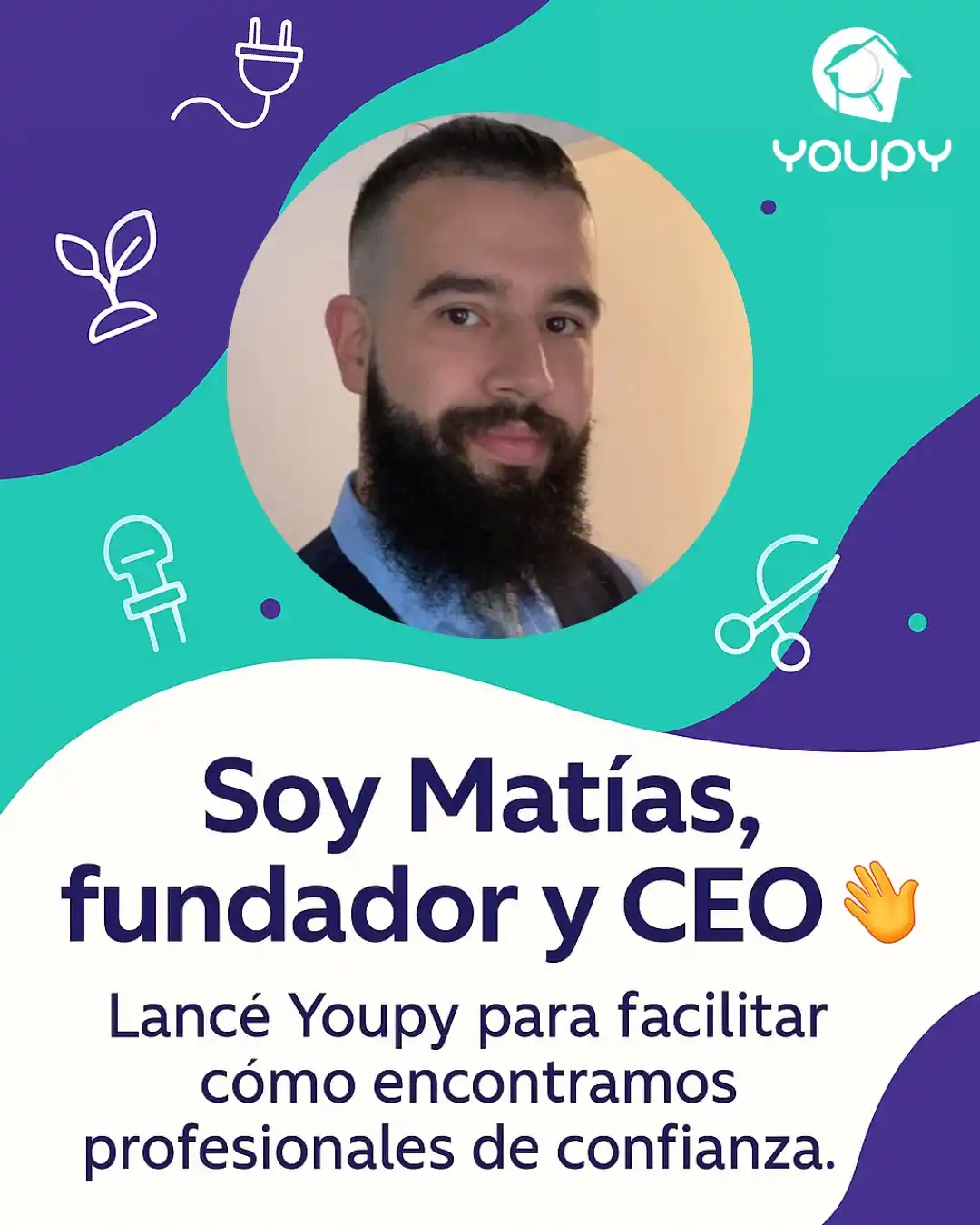 Nace Youpy: una plataforma tandilense que conecta usuarios con profesionales verificados