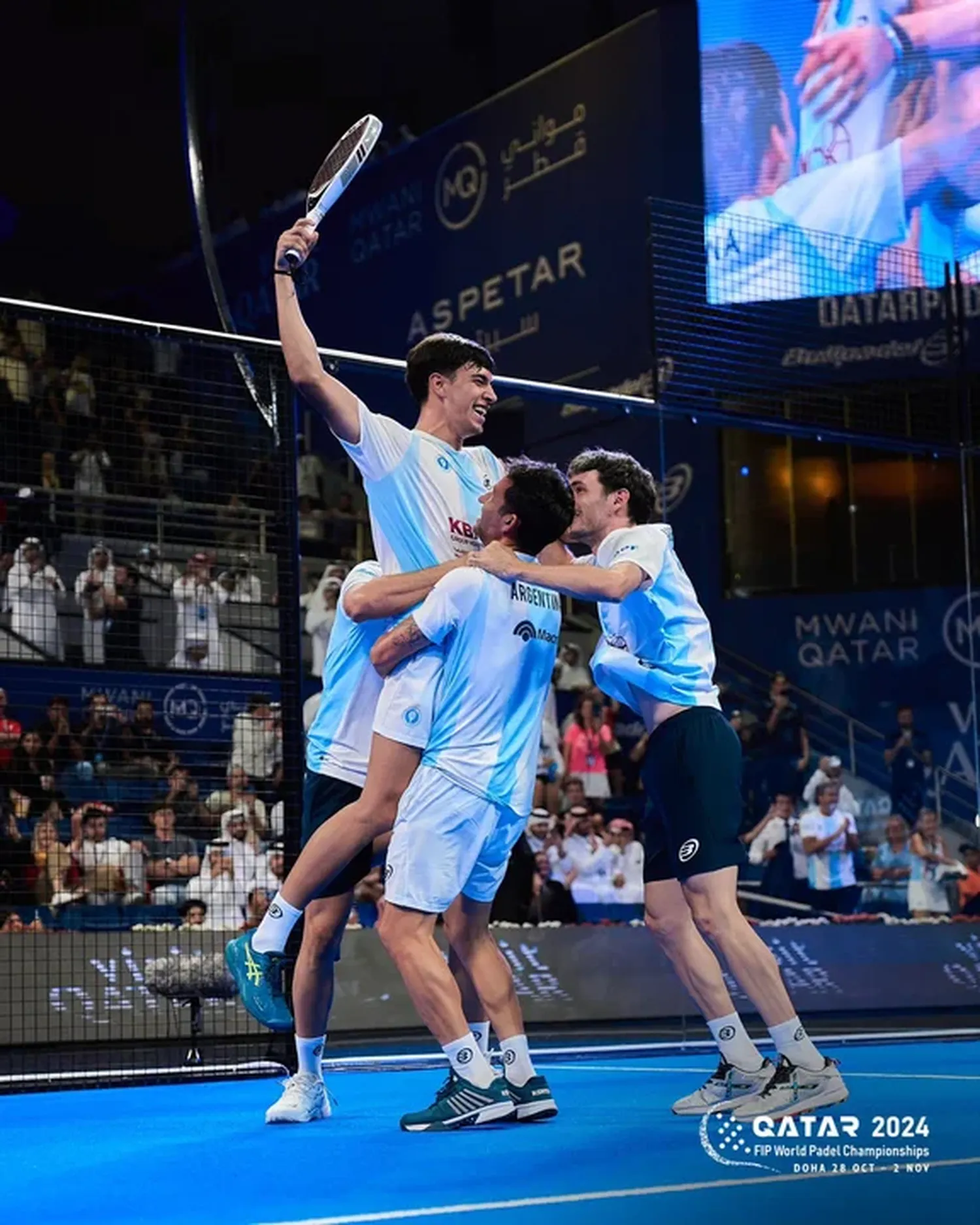 Argentina campeona del Mundial de Pádel