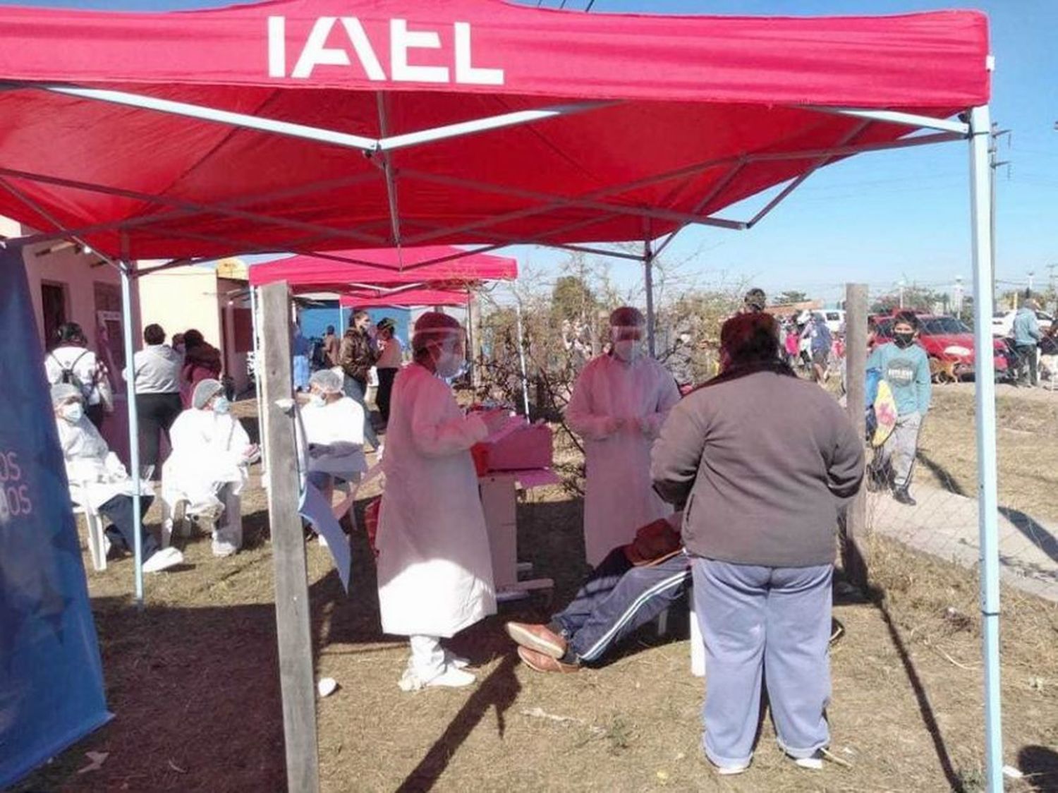 Jornada de atención sanitaria en los lotes 110 y 111