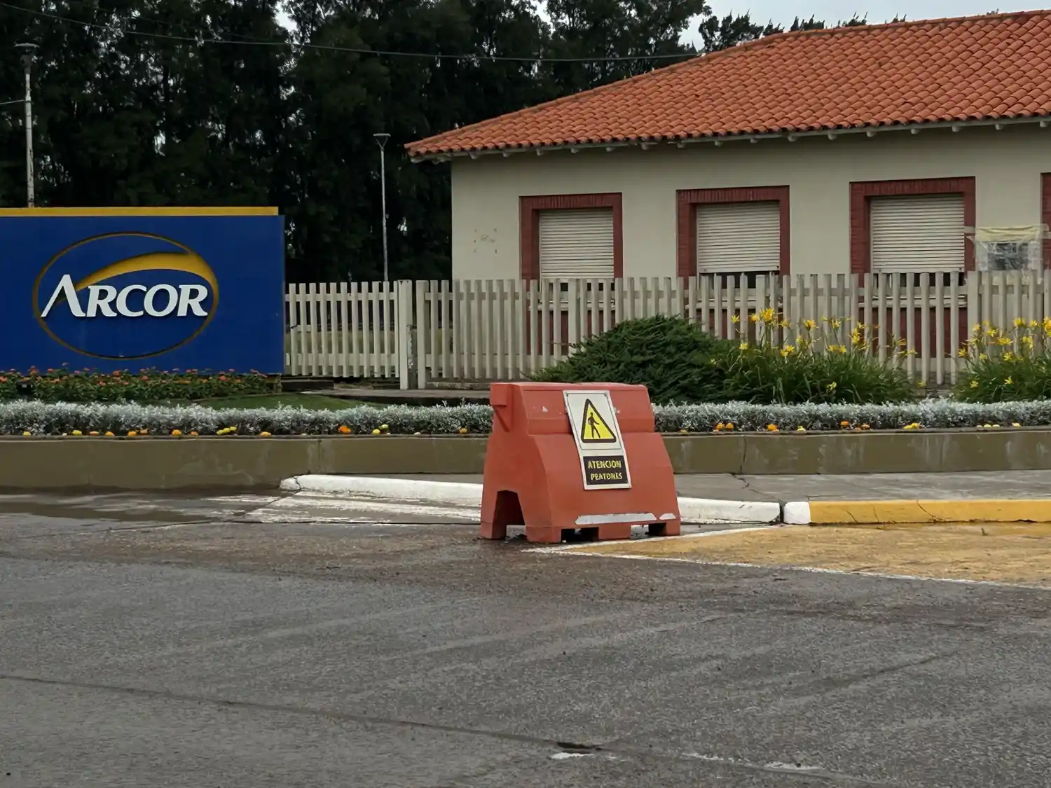 desvío paso nivel nivel arcor