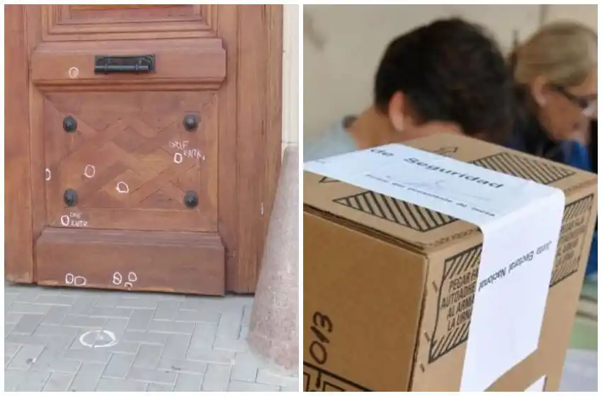 Entre balas y boletas