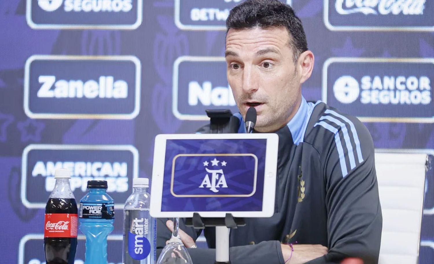 Lionel Scaloni: “El equipo está definido en un 90 por ciento”