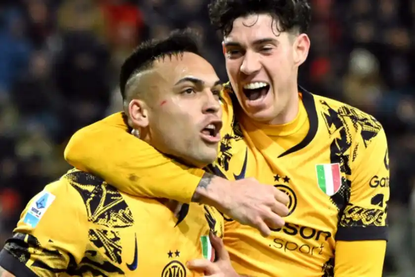 Lautaro Martínez cerró el año cortando su sequía goleadora en el Inter