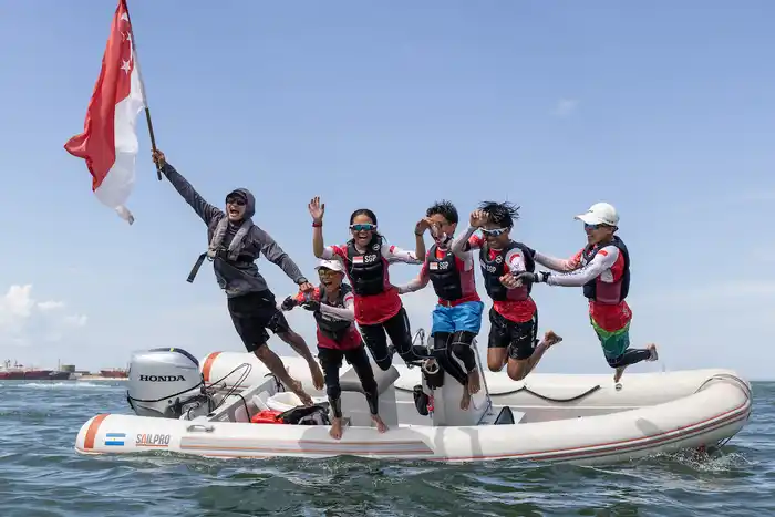 Singapur - Subcampeón - Mundial Optimist por equipos