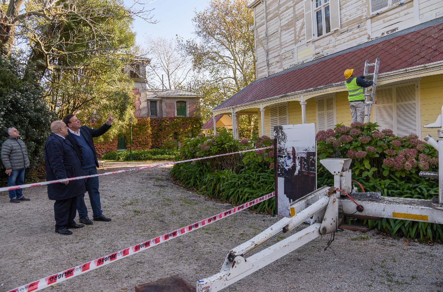 Comenzó una nueva etapa de puesta en valor de Villa Victoria