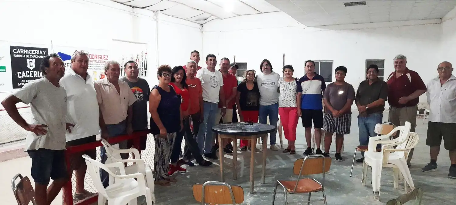Integrantes de la Asociación Gualeguayense de Bochas.