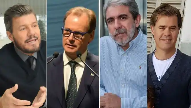 Tinelli saludó a Bordet y Anibal Fernández reivindicó la victoria de Piaggio