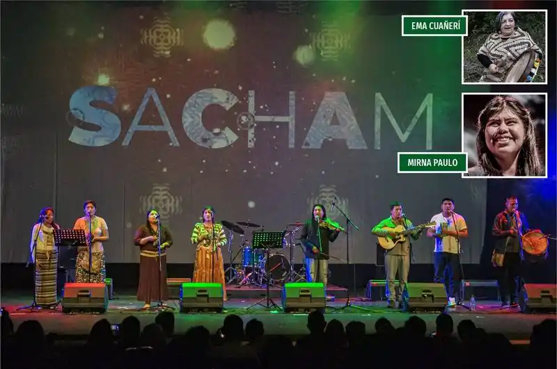 Ema Cuañerí celebró ser parte de la 
Fonoteca Nacional de Arte Sonoro Indígena