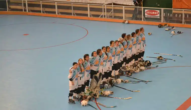 Una rosarina en el Mundial de Roller Hockey en China