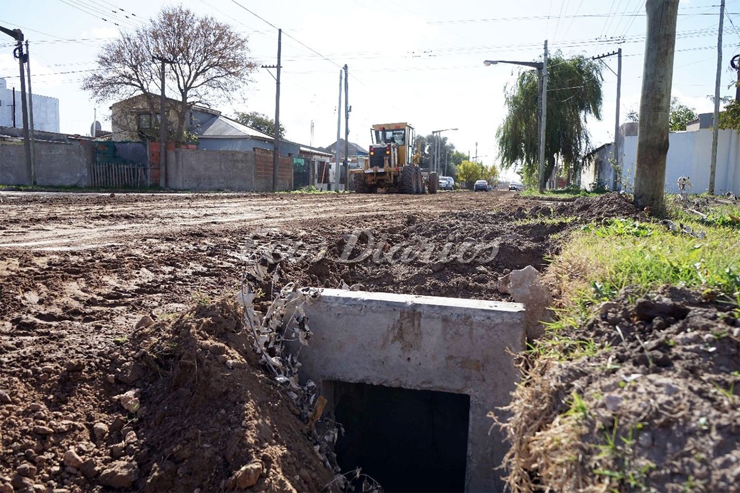 Finalizó la obra del desagüe pluvial en el barrio “Palmera”