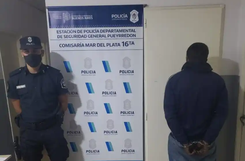 Escaló un portón para robar una carpintería