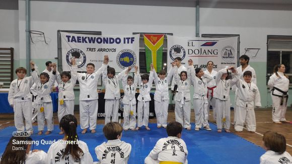 El encuentro de Taekwondo en el CEF N°4 tuvo una gran convocatoria