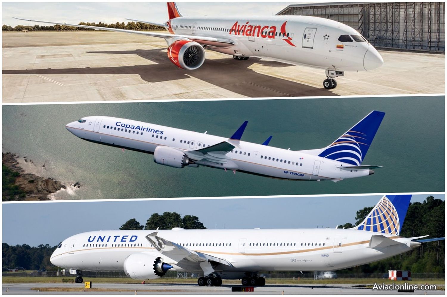 Avianca, Copa y United acuerdan establecer un Joint Business Agreement