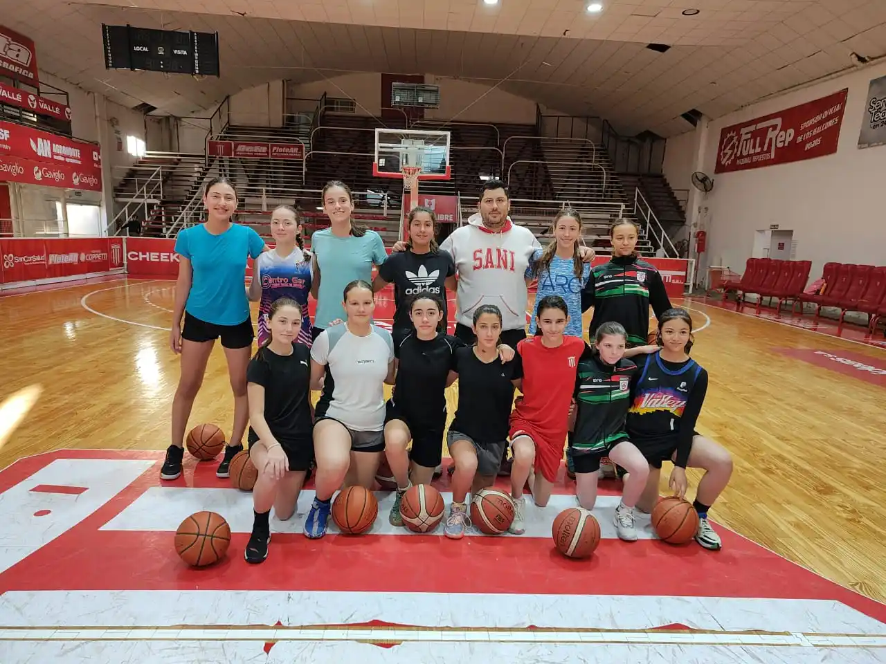 Las chicas del selectivo Norte