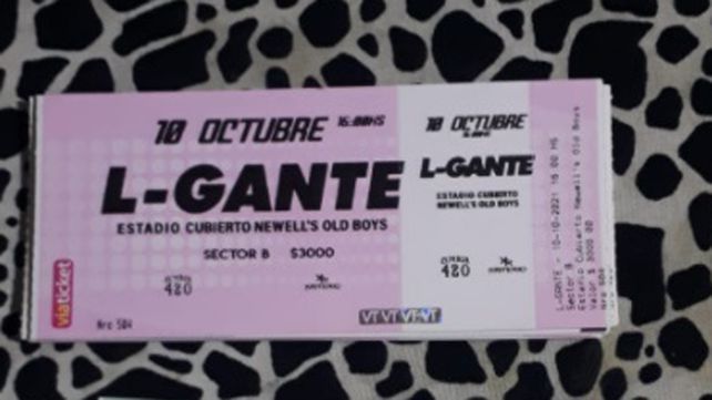 Operativo antinarco en Rosario: secuestraron entradas para el recital de L-Gante