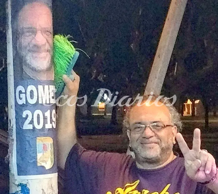 Campaña en la calle
