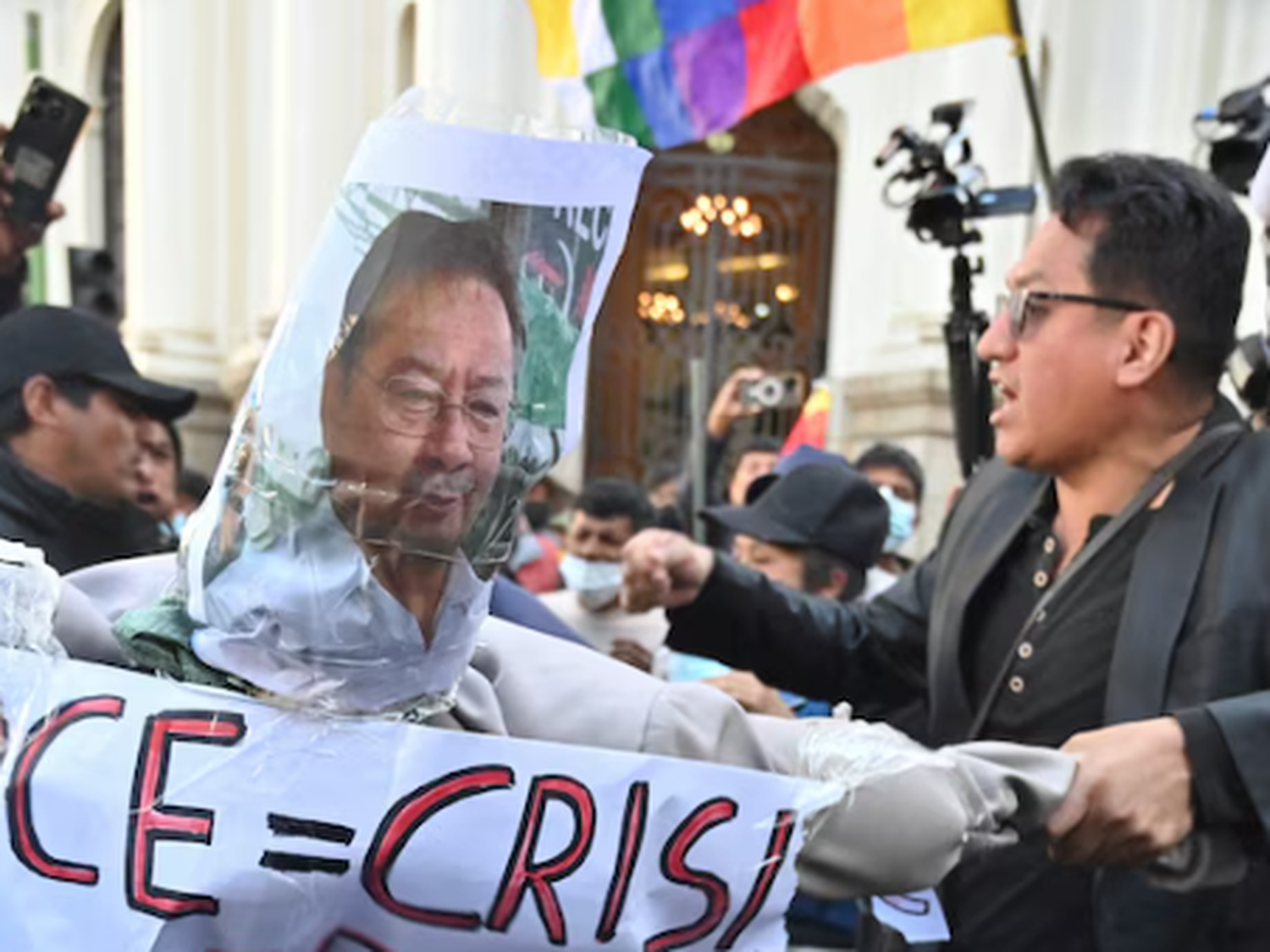 Luis Arce descartó dimitir ante la ola de protestas en Bolivia: “La renuncia no resuelve los problemas”