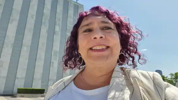 «CADA VOTO CUENTA hacia un país más justo»: Tamara Adrián valora asistencia a la primaria