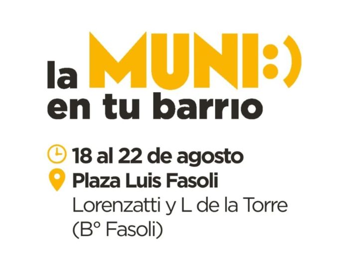 "La muni en tu barrio"