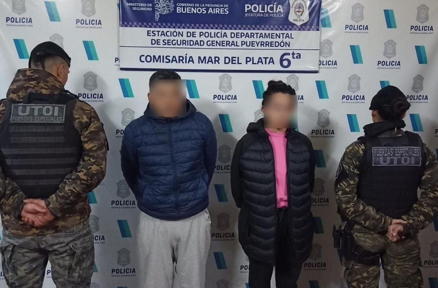 Una pareja delivery fue capturada con cocaína en barrio Libertad