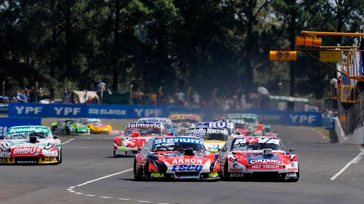 Posiciones de la primera clasificación de Turismo Carretera