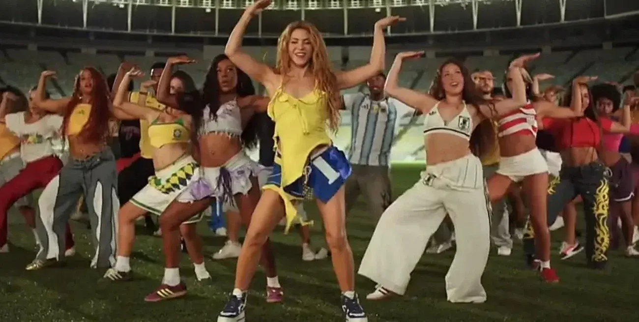 Shakira grabó el adelanto de “Dai Dai” en el estadio Maracaná.