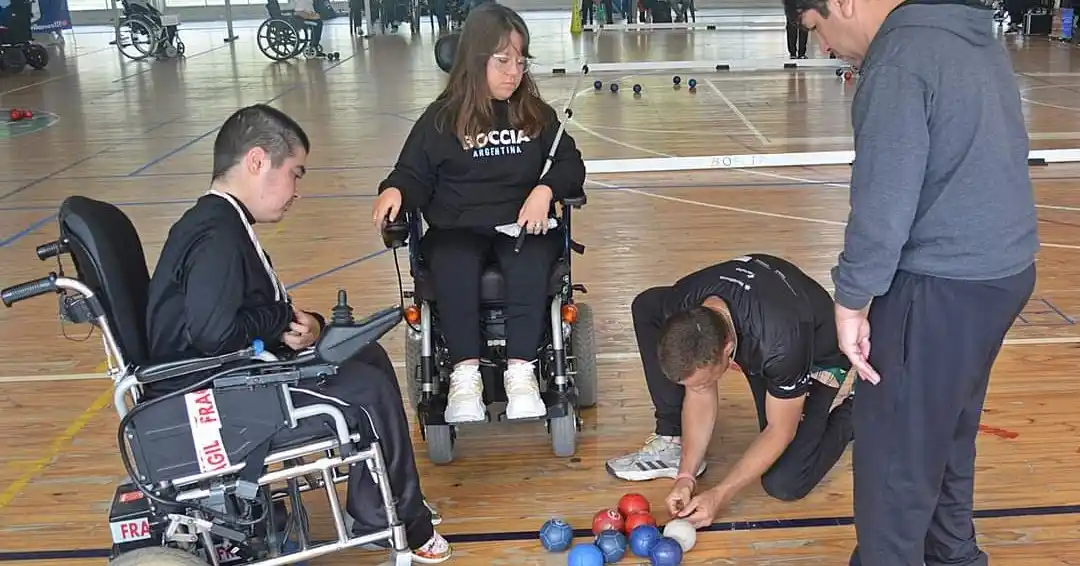 Buena labor de Stefanía Ferrando en
el Open de Boccia de Mar del Plata