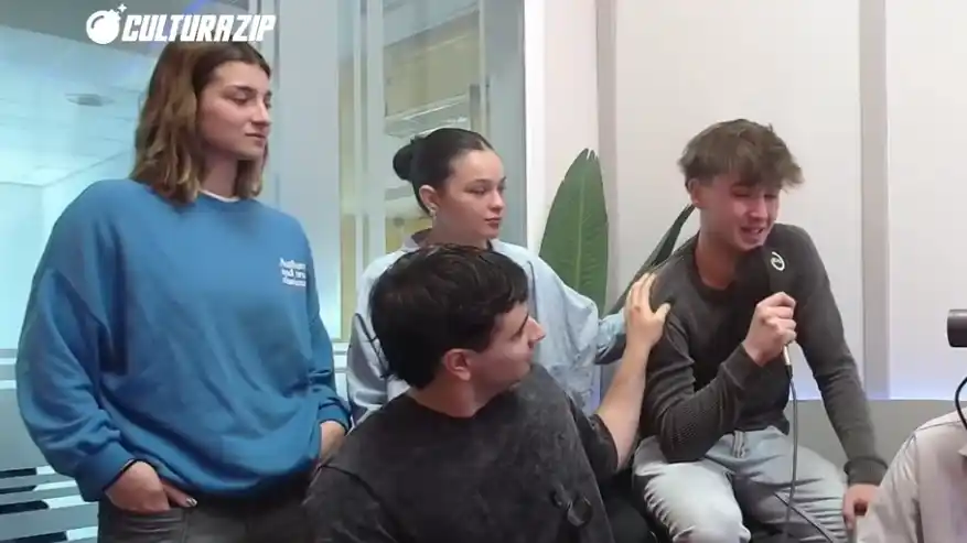 Los jóvenes estuvieron presentes en el programa de streaming Cultura Zip