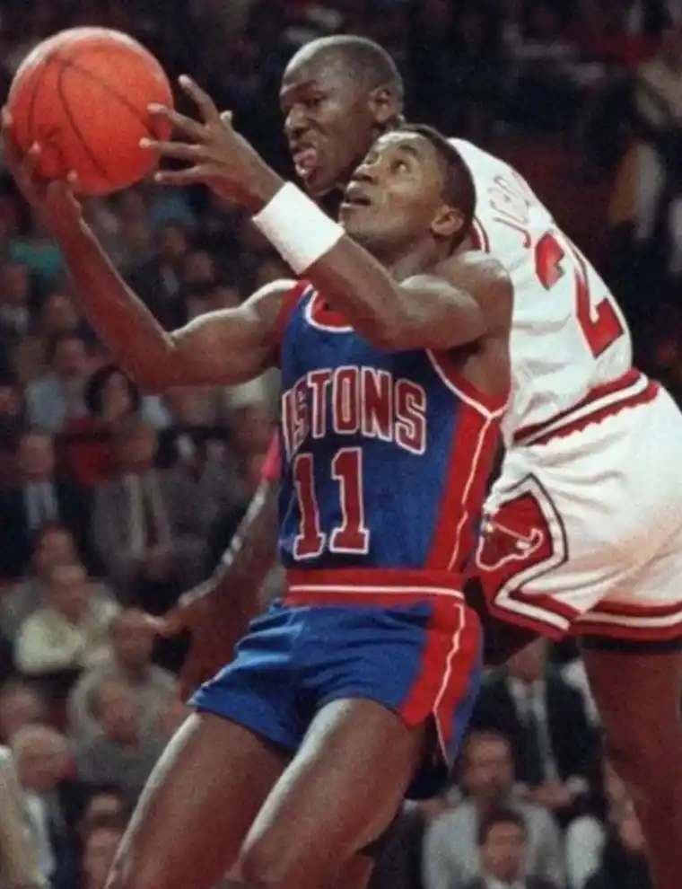 La historia del conflicto que marcó a la NBA: Michael Jordan vs Isiah Thomas
