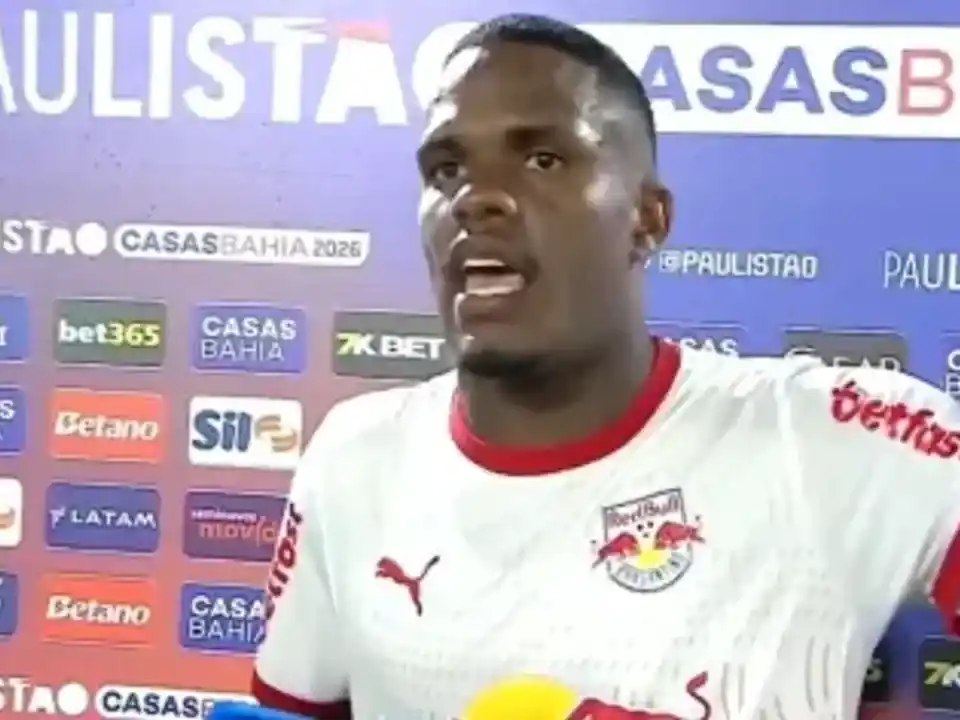 Gustavo Marques fue multado y apartado por Red Bull Bragantino tras sus comentarios machistas.Foto;  Ari Ferreira/Red Bull Bragantino