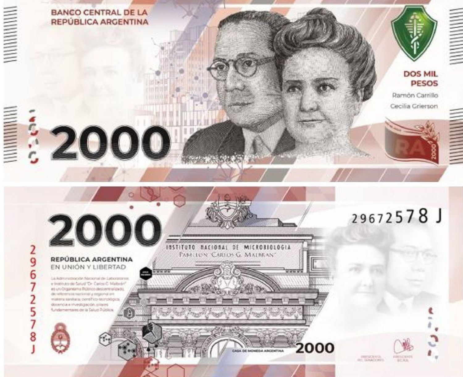 Billete de $ 2000