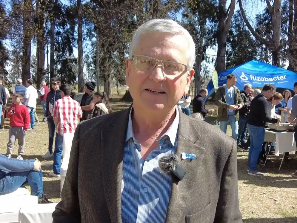 Ing. Rodolfo Gil, director Académico del Sistema Chacras de Aapresid