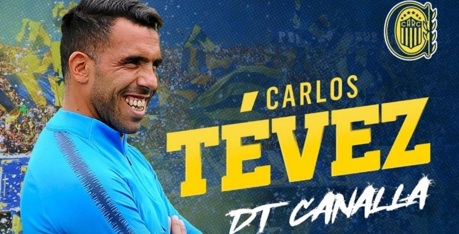 Rosario Central recibe a Carlos Tévez, su nuevo director técnico