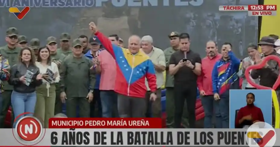 Cabello recuerda que la victoria de la Batalla de Los Puentes, demostró la INEPTITUD de la oposición: SE ROBARON EL DINERO (+Video)