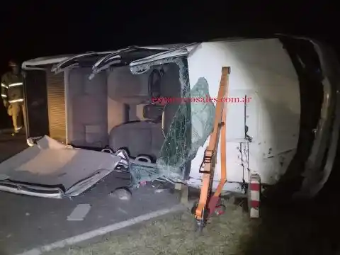 Volcó una camioneta en el acceso a Pehuen Co: cuatro heridos