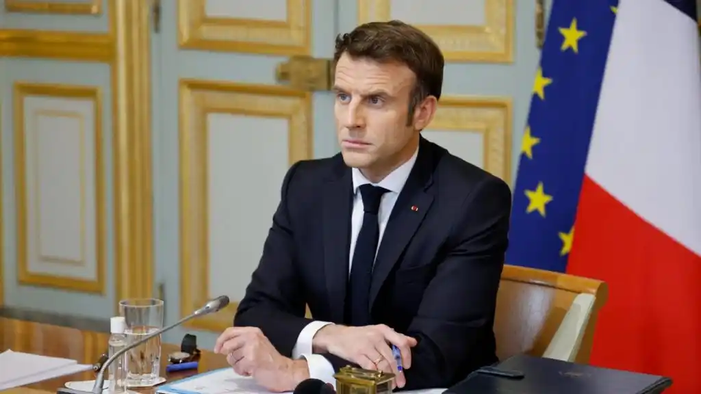 Emmanuel Macron, presidente de Francia.