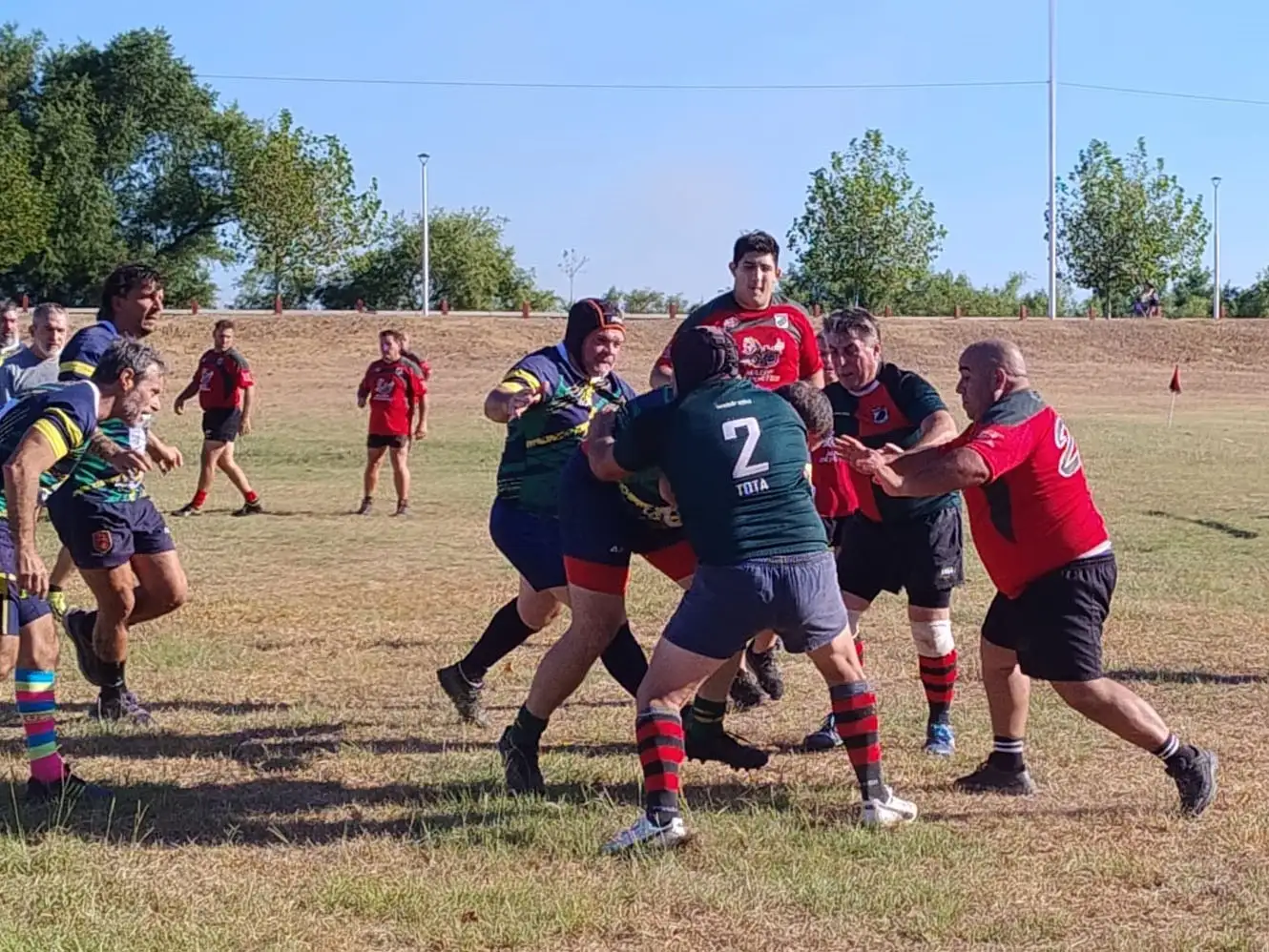 Rugby: Se realizó la duodécima edición del Ten Solidario de Veteranos de Tagüé