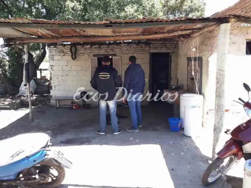Dos allanamientos por el robo de garrafas en avenida 59