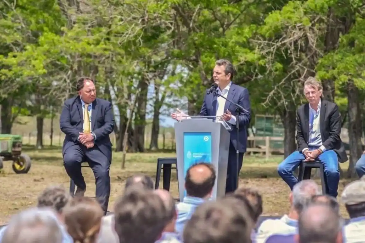 Desde el Ministerio de la Producción confirmaron a Puerto Negocios la presencia de Sergio Massa en la planta de Tremblay, en Pilar,