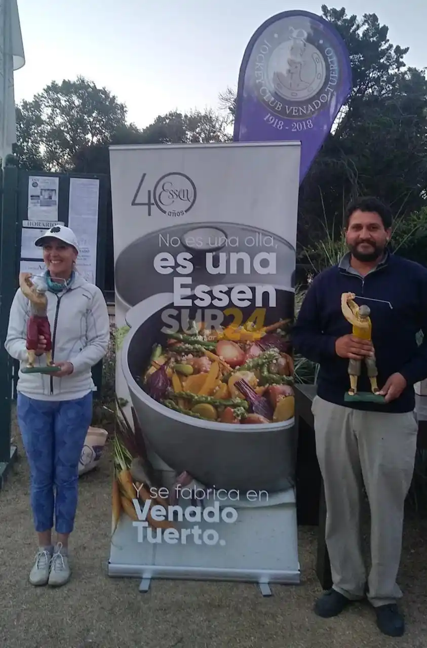 Viviana Laurente y Lionel Tobares, campeones del XXIV Gran Premio Jockey Club