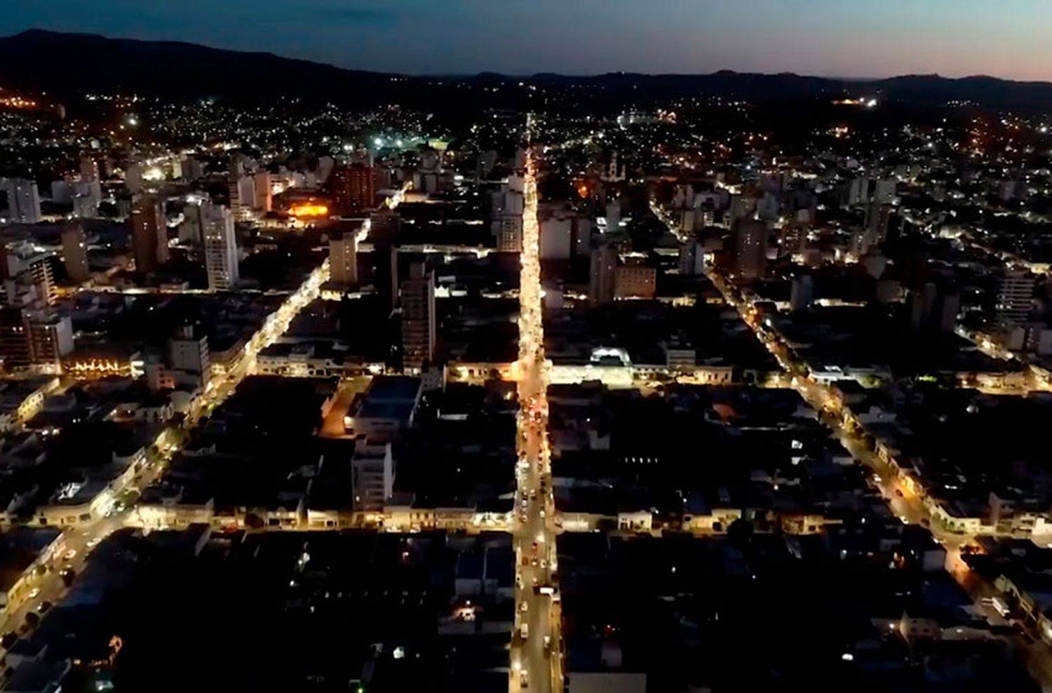 Tandil completó 1400 cuadras de alumbrado público con luminaria Led